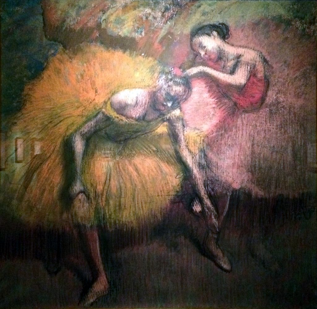 05 Two Dancers In Yellow And Pink Edgar Degas 1898 National Museum of Fine Arts MNBA  Buenos Aires